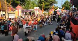 Ogleng dan Reog Klasik Kalurahan Tepus Ikut Tampil di Depan Panggung Kehormatan 